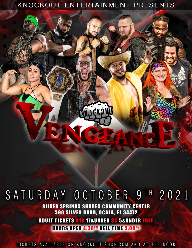 flyer-791x1024 Knockout Wrestling: Vengeance 10-09-2021