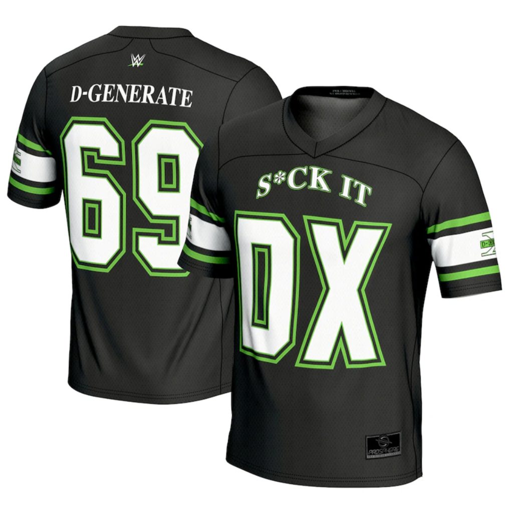 Triple H Shawn Michaels WWF WWE Attitude Era DX Jersey Pro Wrestling Tees