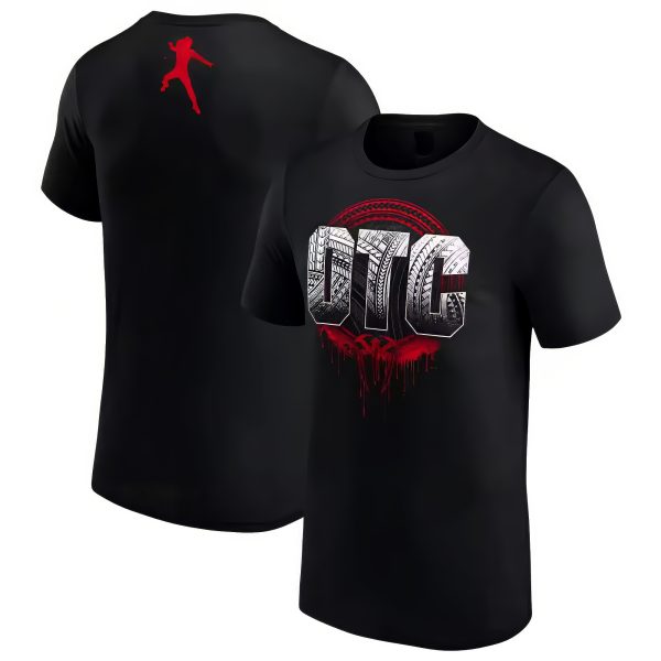 Grab the Roman Reigns 'OTC – One True Champ' shirt, featuring bold tribal graphics and blood-dripped design. Perfect for fans of The Tribal Chief and The Bloodline.