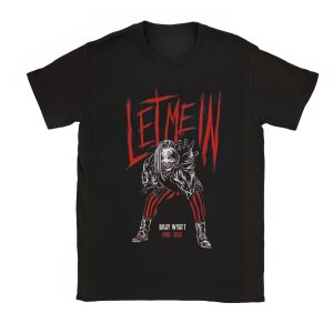 Honor Bray Wyatt’s unforgettable legacy with this chilling 'Let Me In' tribute shirt, celebrating The Fiend’s iconic persona, WWE career, and lasting impact on pro wrestling.