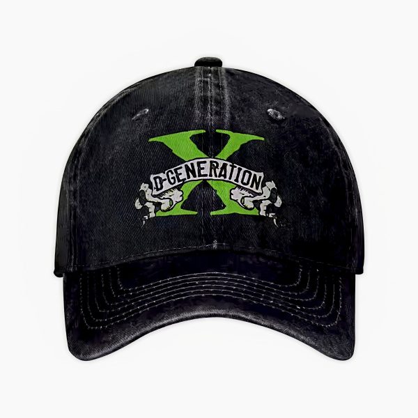Throw it back to the Attitude Era with this D-Generation X retro snapback hat featuring the classic neon green DX logo. Rebellion never looked so good.
