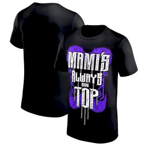 Rule the WWE ring with a Rhea Ripley “Mami” T-shirt. Featuring bold print and gothic flair, it’s the ultimate tribute to WWE’s most dominant woman.